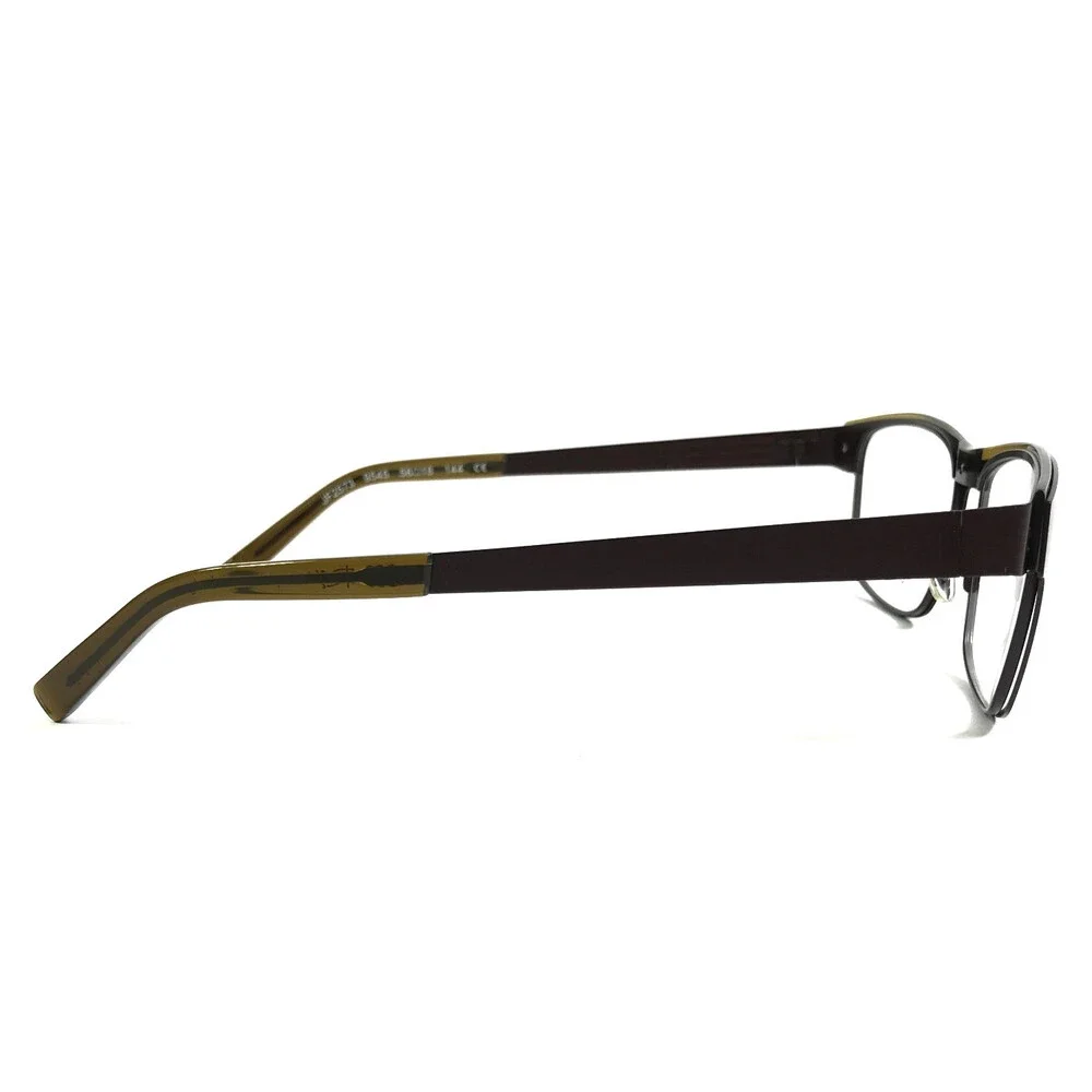 J.F. Rey Eyeglasses Frames JF2573 9545 Brown Khaki Olive Green 56-18-144